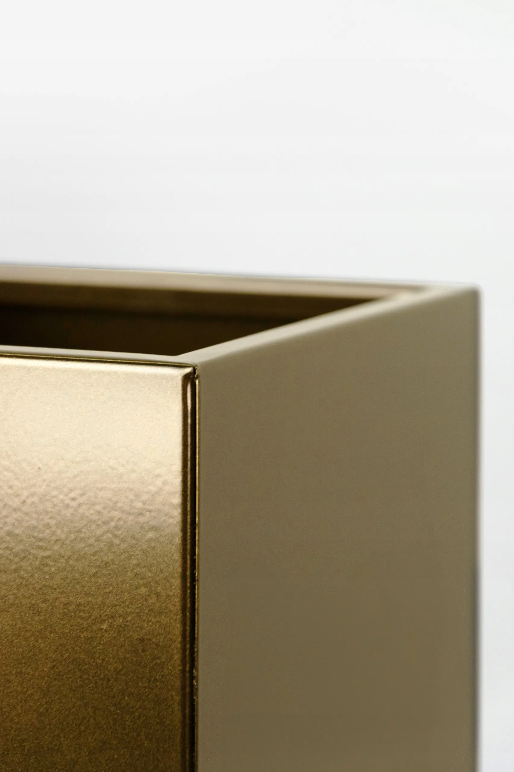 DONICZKA-osłonka na donice metalowa LORIENT L złota - LD_TZ000069