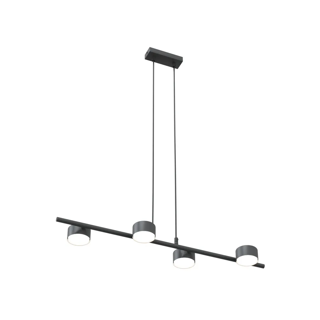 Lampa wisząca SORA 4 BL czarna