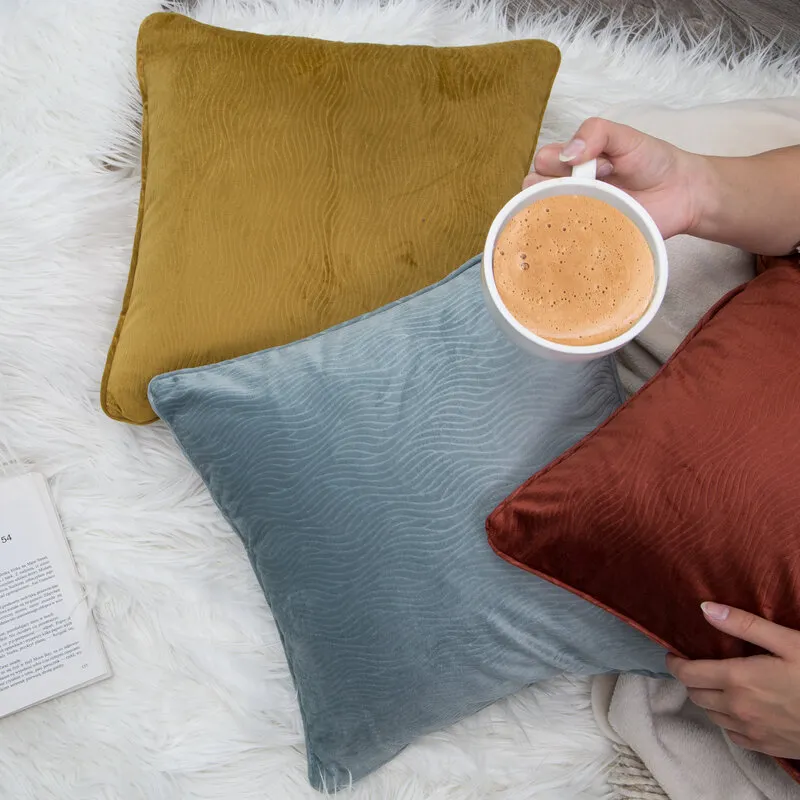 POSZEWKA LILI 40 X 40 CM NIEBIESKI - EU_384167