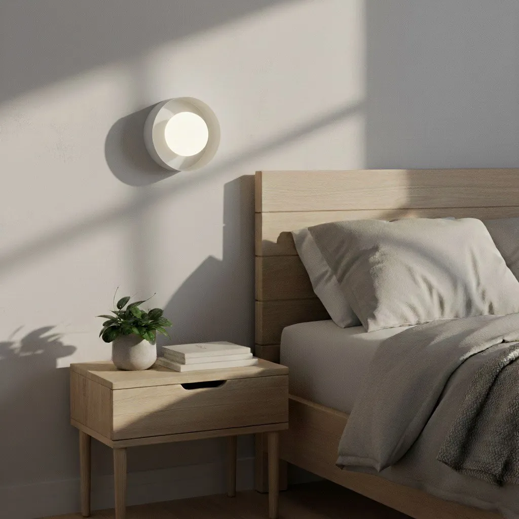 Kinkiet metalowy LULU K1 biały - 1538/K1