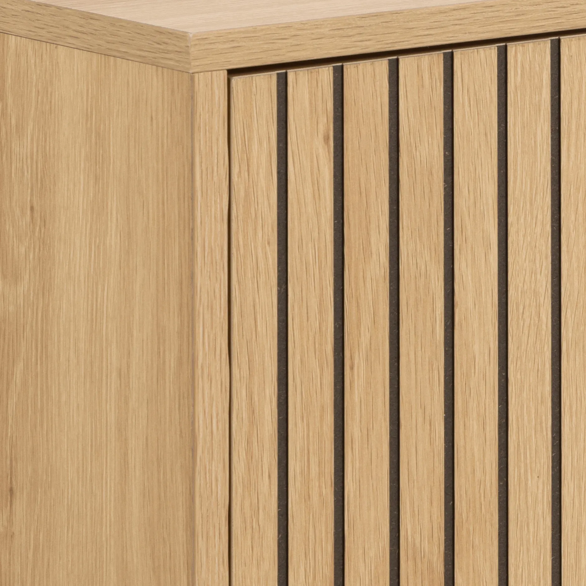 Szafka nocna z 2 szufladami ALBANY  efekt drewna 45,6x40x70 — zdjęcie 7