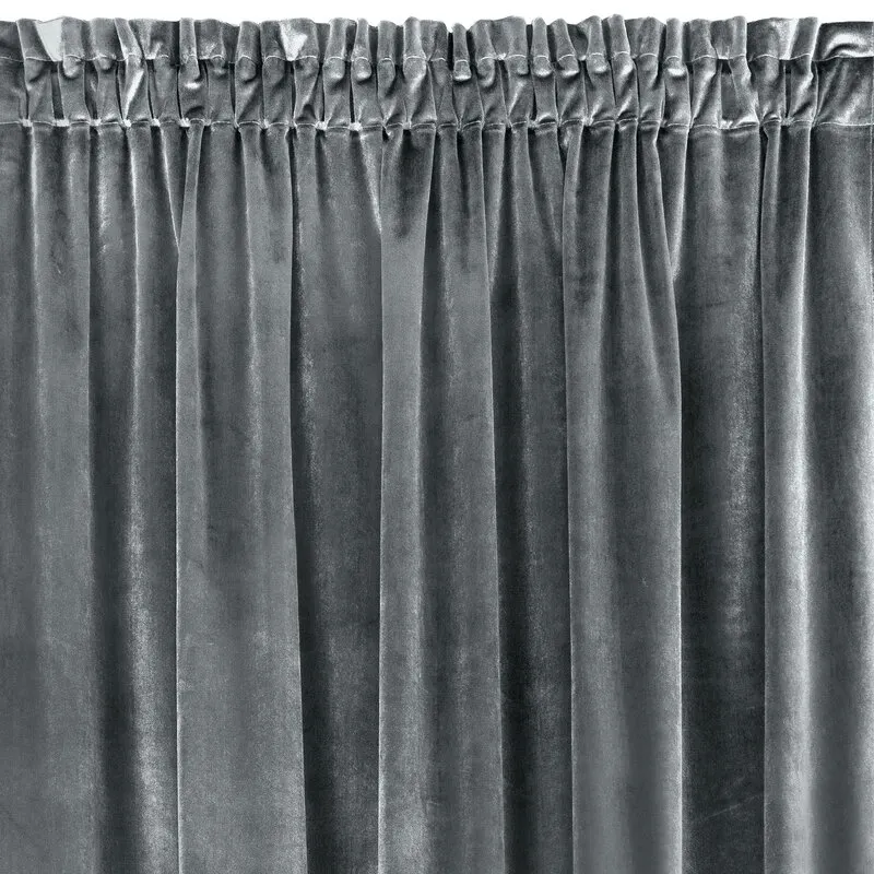 ZASŁONA GOTOWA SAMANTA NA TAŚMIE 140X270 CM GRAFITOWY - EU_374442