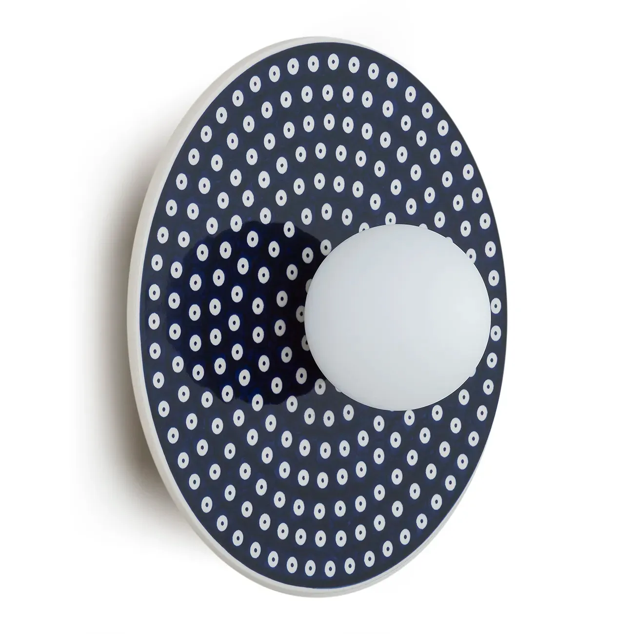 Kinkiet BOLL 8935 ceramika bolesławiecka granatowy