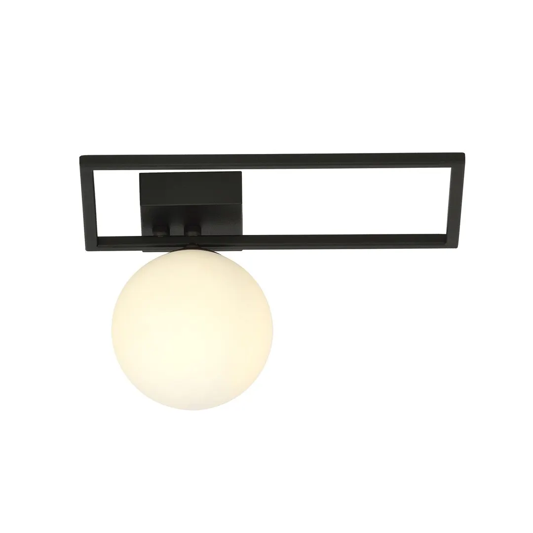 Lampa sufitowa IMAGO 1D czarny biały