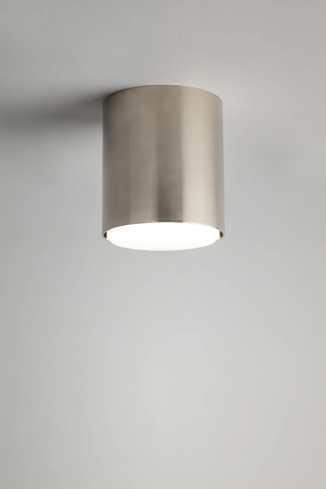 Plafon TUBO M srebrny szczotkowany - SI_40846