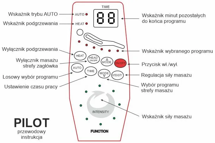 Fotel rozkładany NEPTUN M (funkcja masażui podgrzewania) VELVET szary 14 Signal — zdjęcie 14