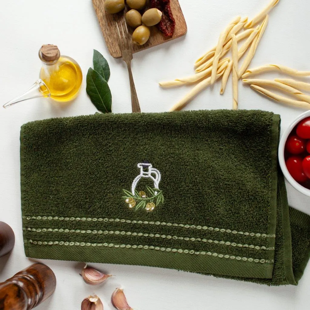 Ręczniki kuchenne 30x50 zestaw 3 szt. OLIWKI 003 - FARO_28549