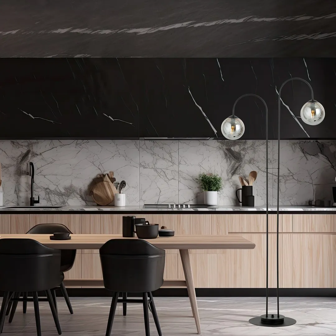 Żyrandol ARCHI Czarny 1287/LP2 - 1287/LP2