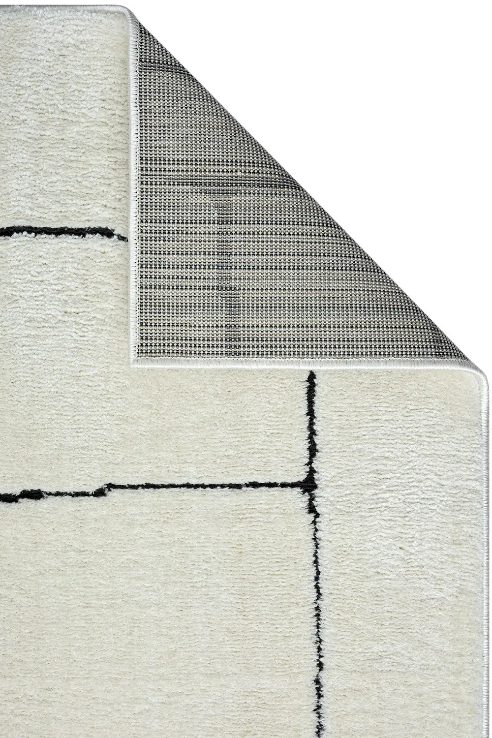 Dywan 160 x 230 JUNG 7183 kremowy czarny