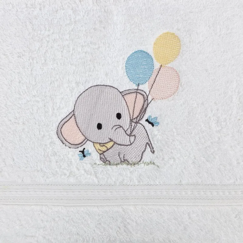 RĘCZNIK DZIECIĘCY BABY50 50X90 CM BIAŁY - EU_429119