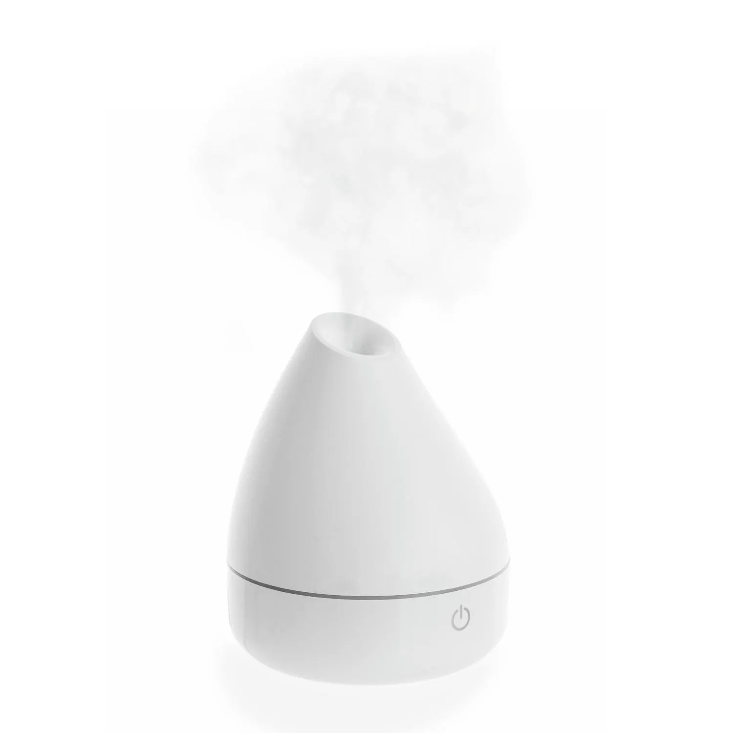 image aroma diffuser, ultradźwiękowy, biały, para, przenośny