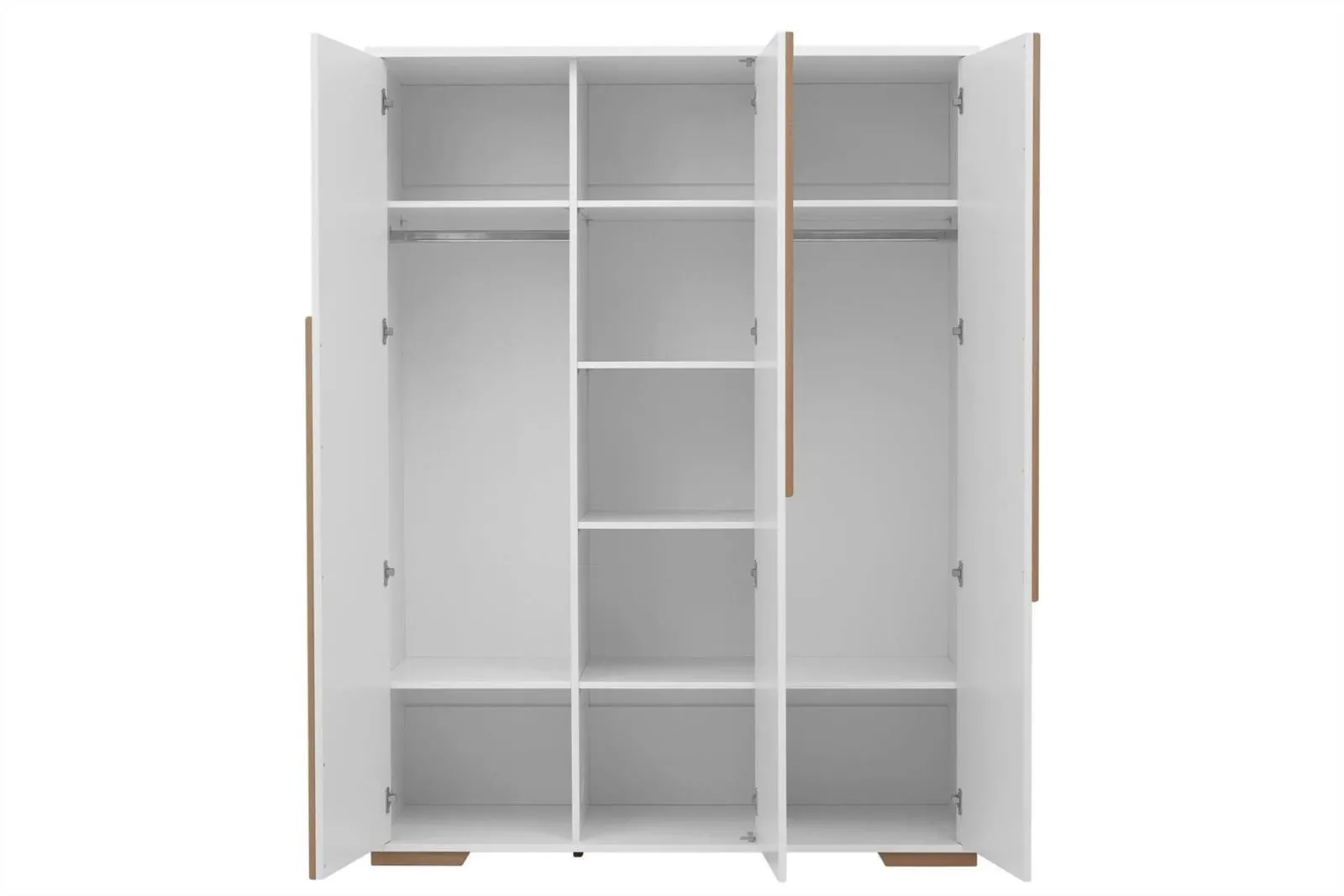 Szafa 3-drzwiowa SNAP 146x195 biała - PIN_023-043-210