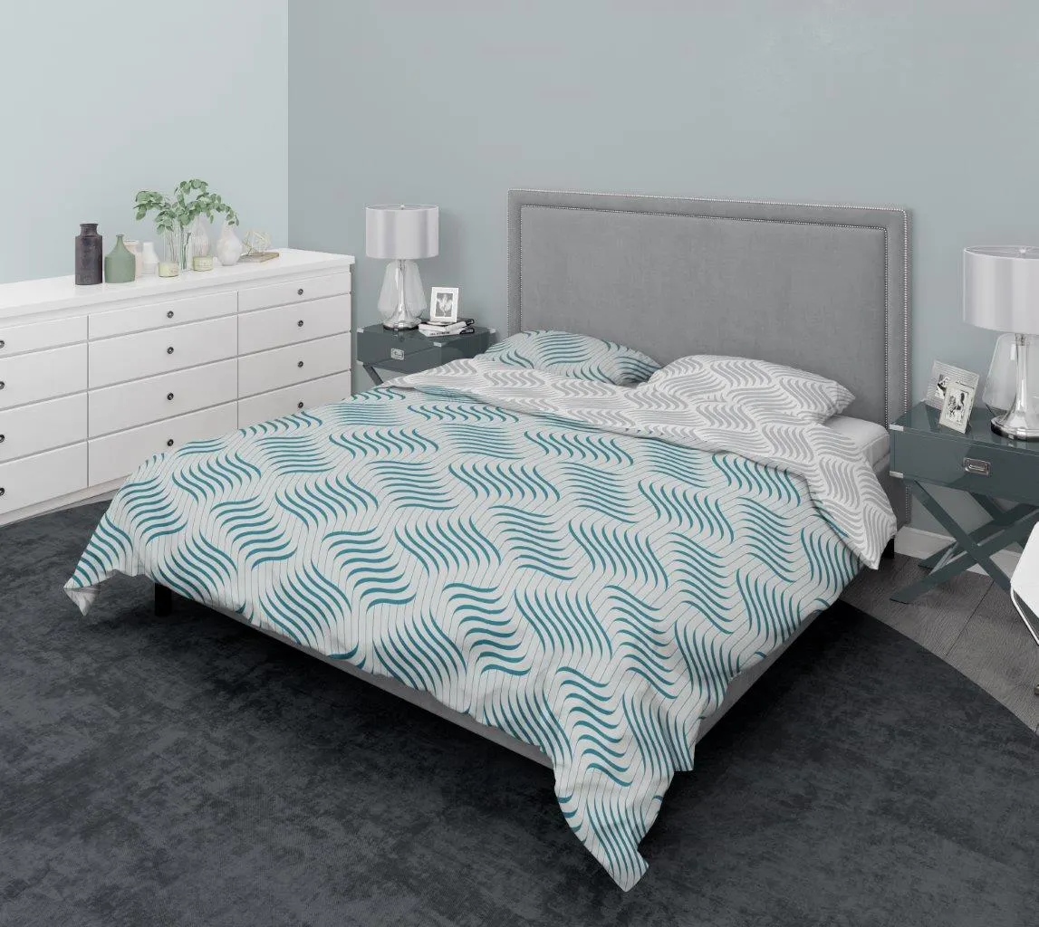 Pościel komplet PURE COTTON 008 bawełna 160X200+2x70X80 niebieski - FARO_30039