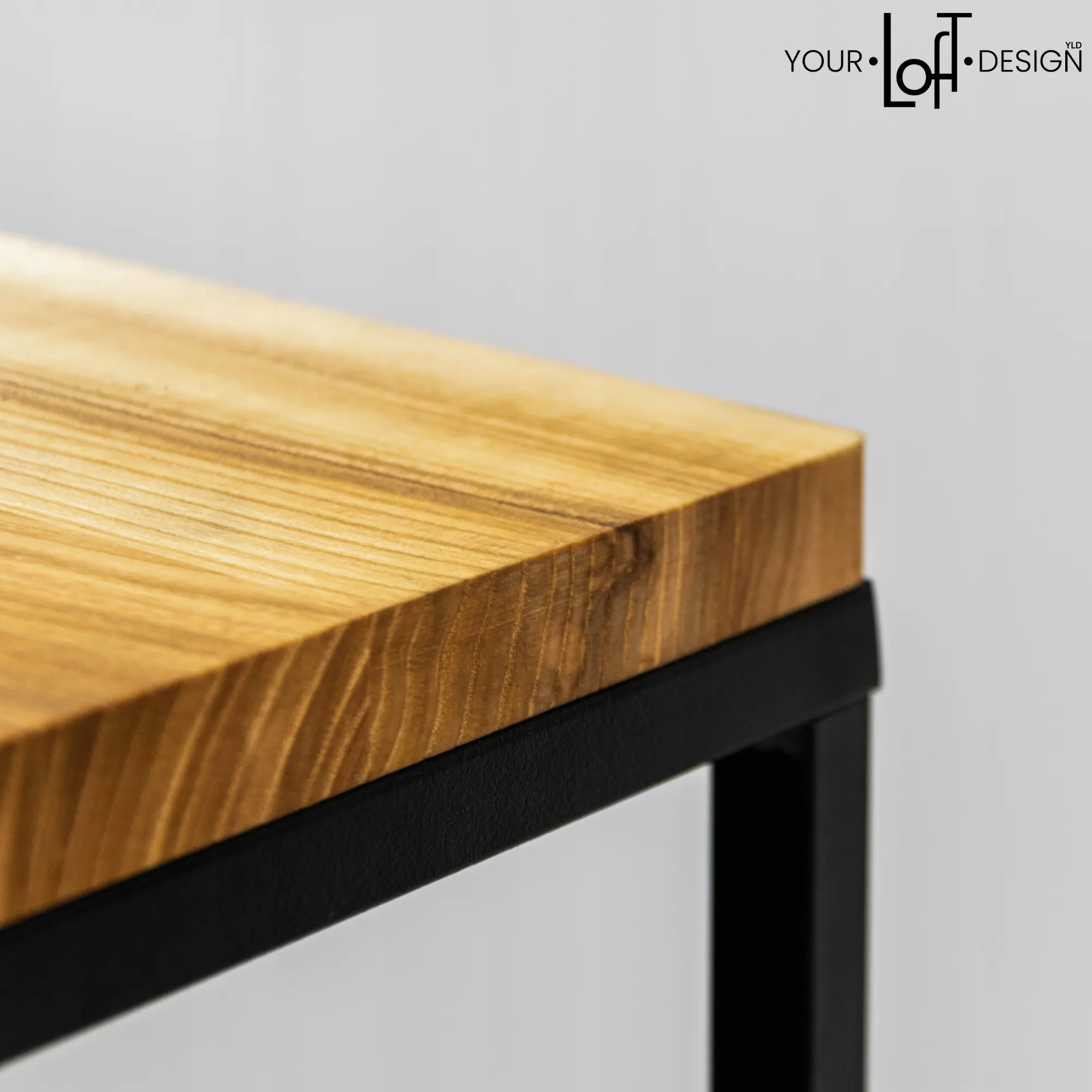 Kwietnik stojący 4-poziomowy TULUZA 40x40x112 czarny naturalny - LD_TZ000048