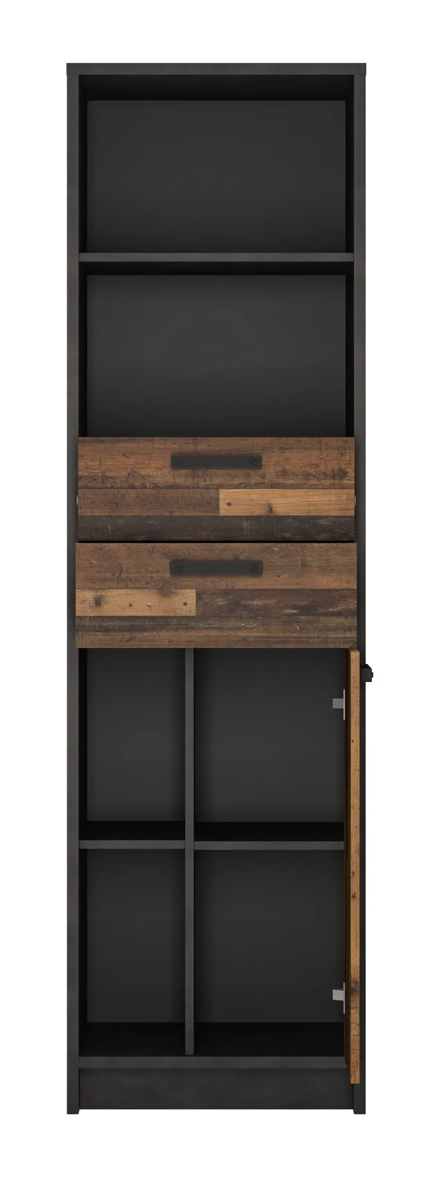 REGAŁ WYSOKI NUBI NUBR01 MATERA CIEMNA/ OLD STYLE - 6000000007871