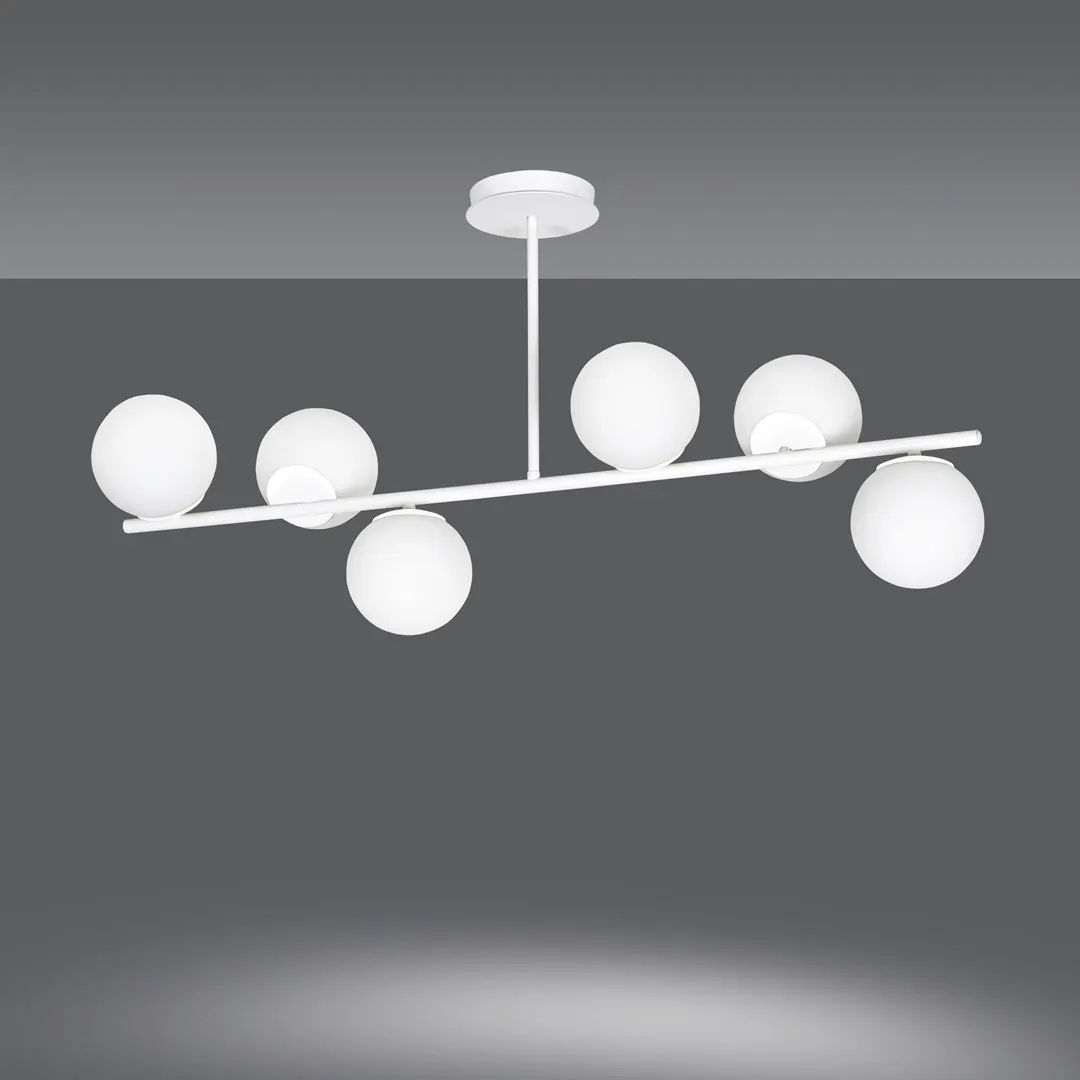 Lampa sufitowa BIOR Biały 1021/6 - 1021/6