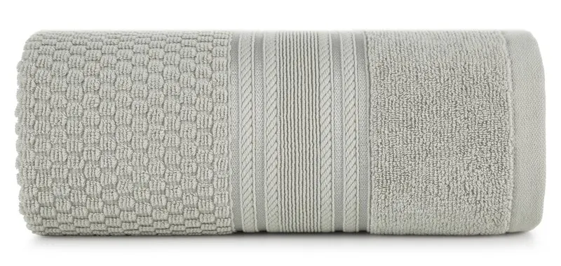 RĘCZNIK DAVOS (03) 70 X 140 CM SREBRNY - EU_463158
