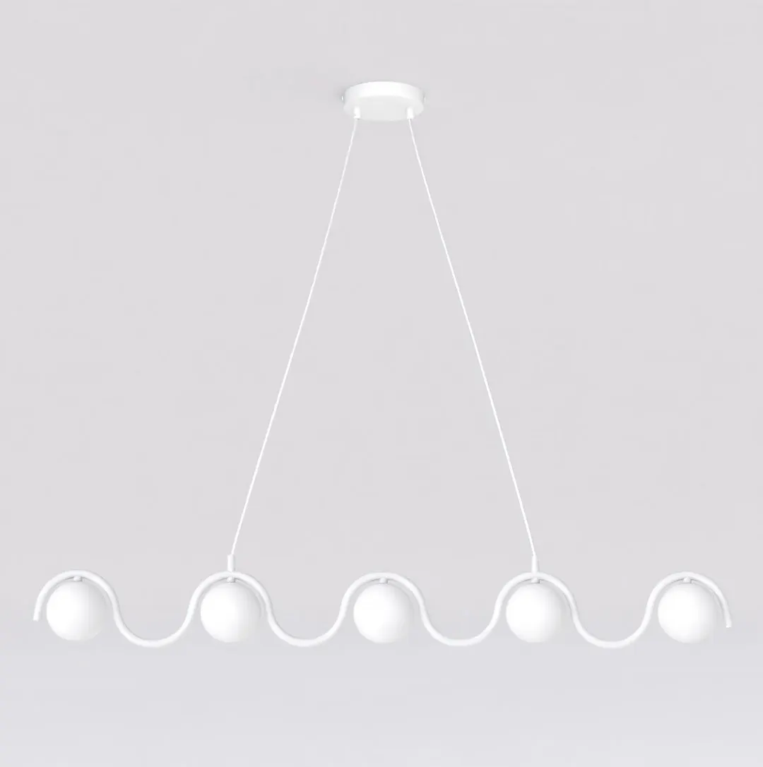 lampa sufitowa, lampa wisząca, białe światło, konstrukcja metalowa, nowoczesny design