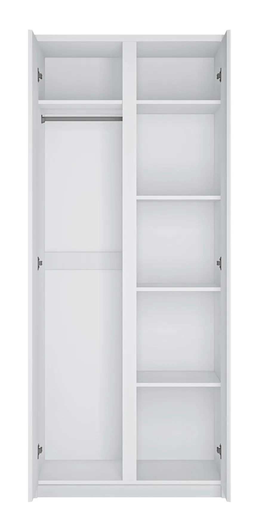 SZAFA 2-DRZWIOWA FRIBO FRIS02 BIAŁA ALPEJSKA - 6000000009506