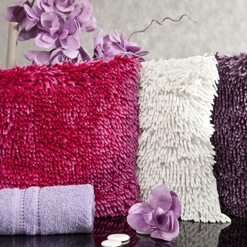 POSZEWKA SHAGGY 2 40X40 CM MIĘTOWY - EU_326435