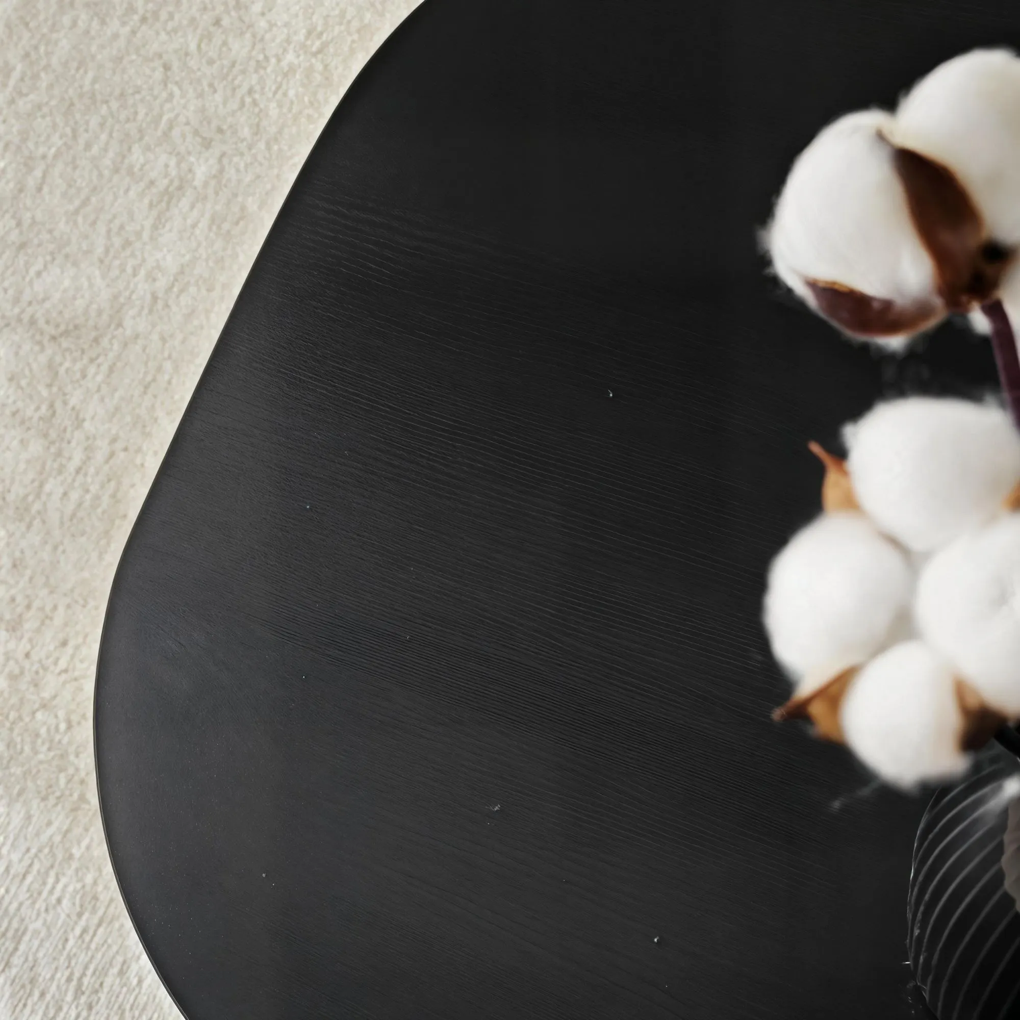 Stolik kawowy ROCK 60x100 czarny - ASI_552NOS2571