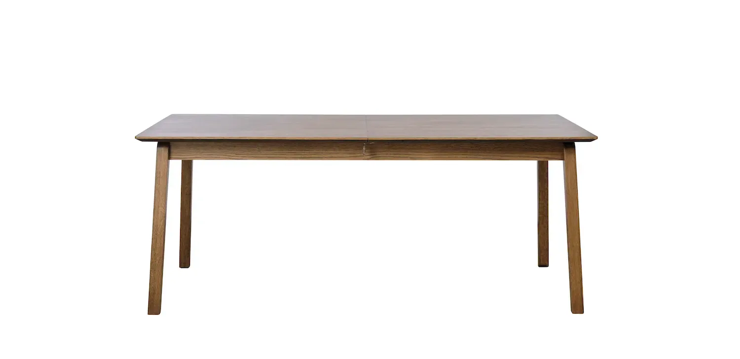 Stół rozkładany BARI 95x190(290) cm - dąb wędzony - UN_47652930
