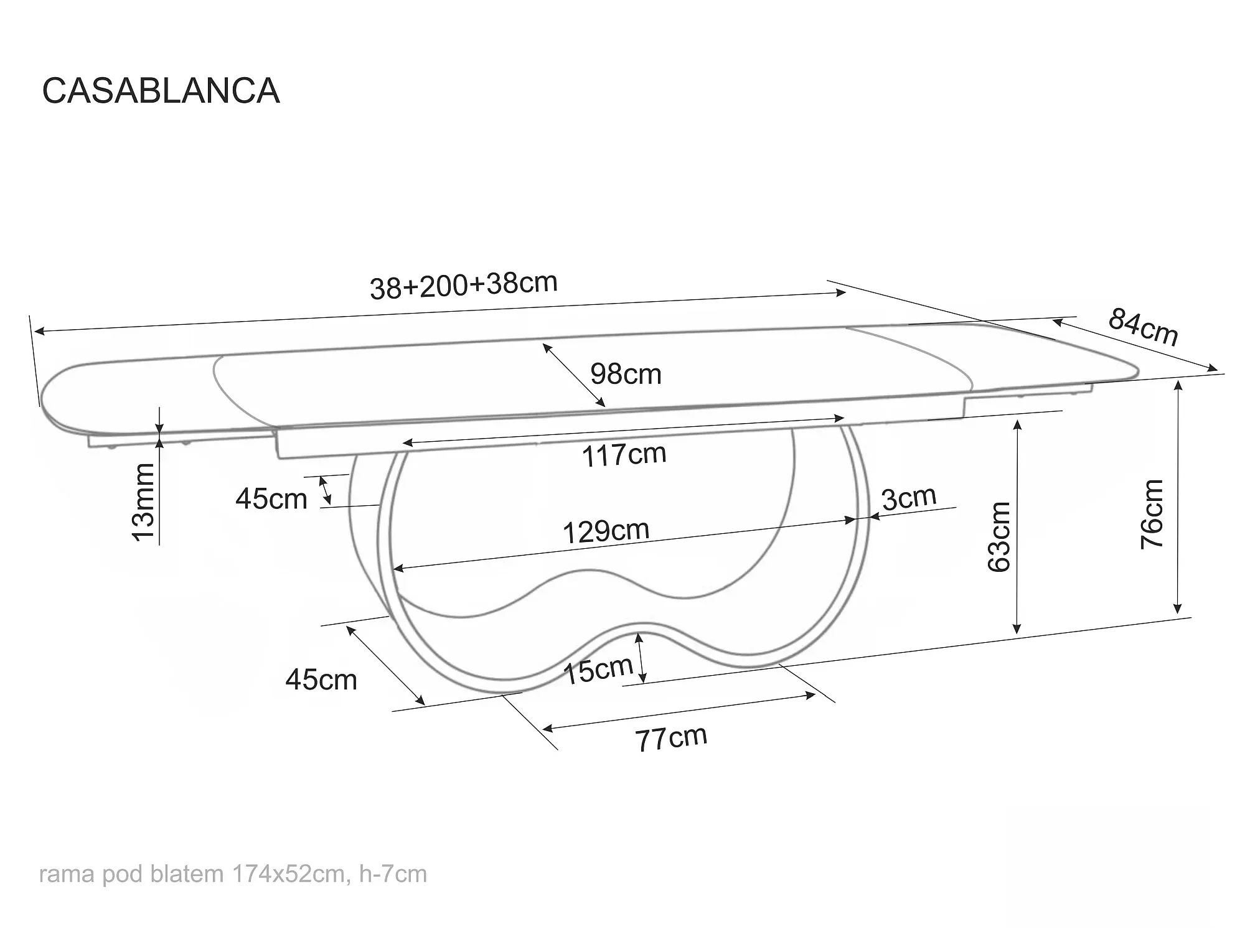 okulary do pływania, gogle, ramka pod blatem 174x52cm, zestaw do nurkowania, szkła ochronne