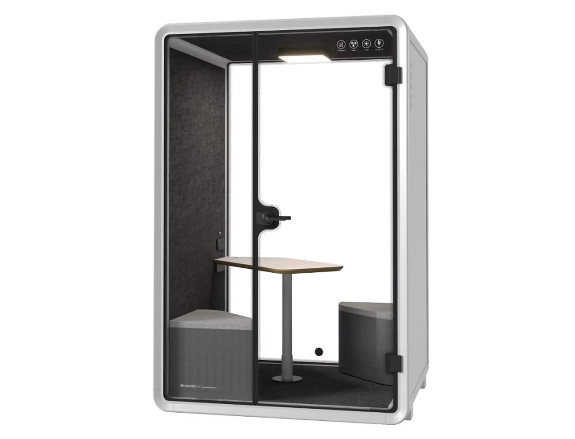 Kabina Budka akustyczna wygłuszająca MEDIUM BOOTH ST - szary, biały Kabina Budka akustyczna wygłuszająca MEDIUM BOOTH ST - szary, biały