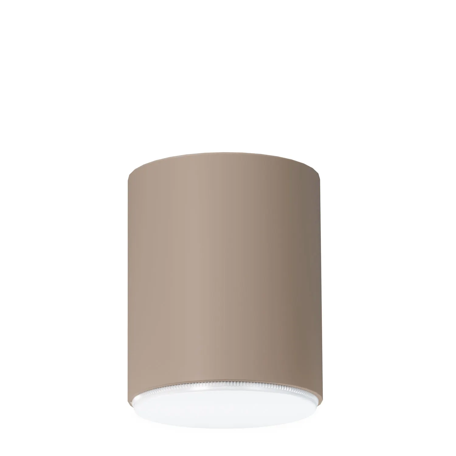 TUBO M ciepły beż lamp, ceiling light, beige, cylinder, LED light