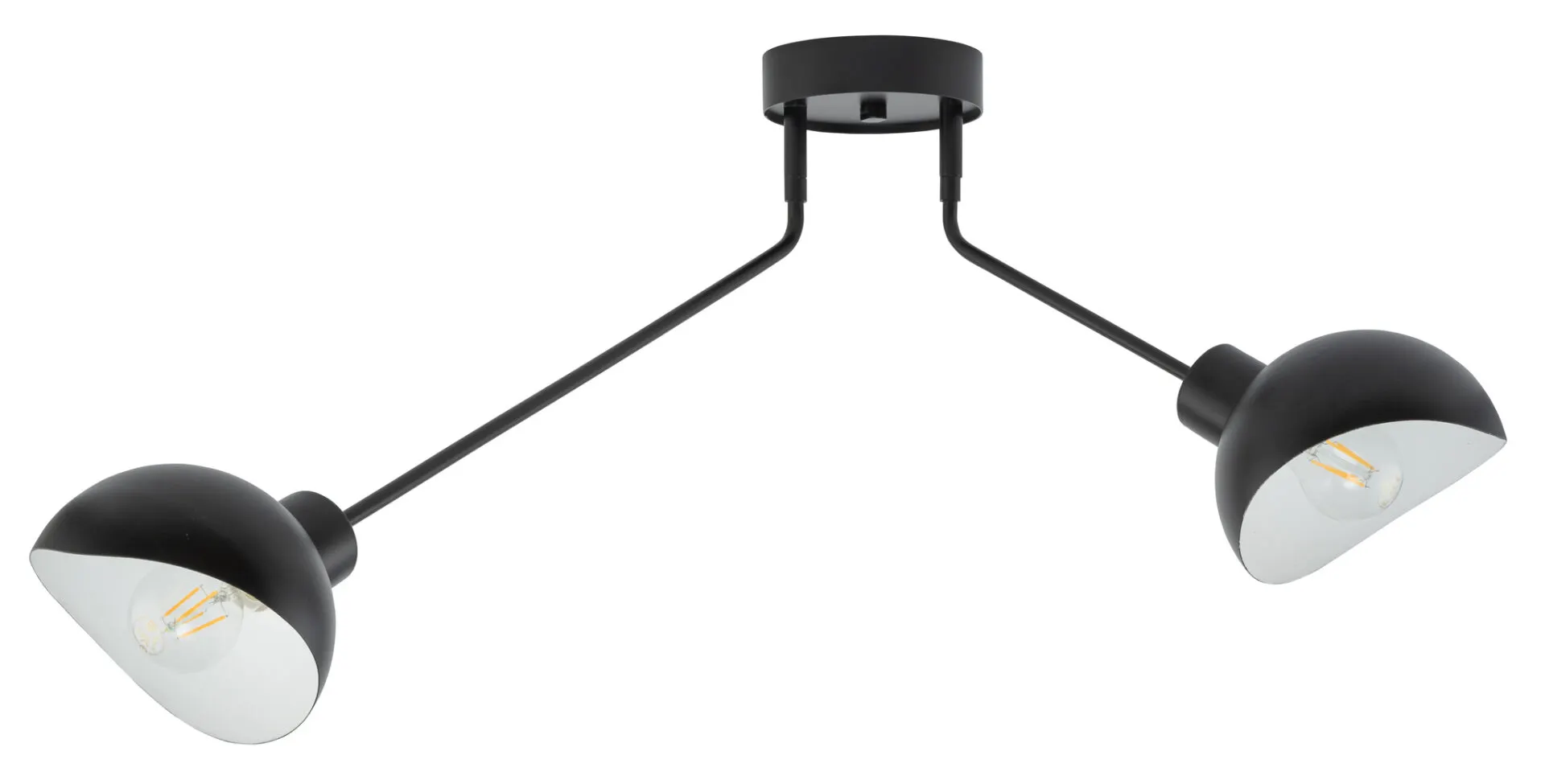 Lampa sufitowa ROY 2 czarna