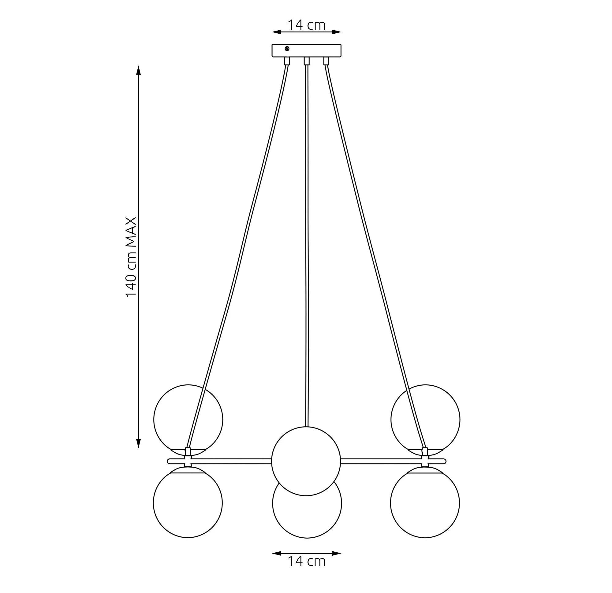 lampa wisząca, kula, pendant lamp, kule dekoracyjne, minimalistyczna