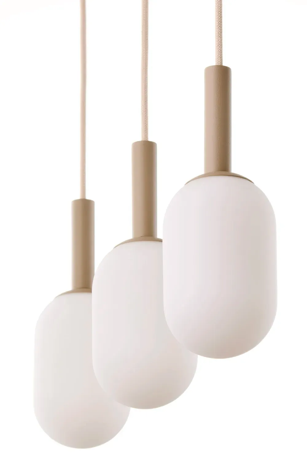 Lampa wisząca PLUUM 3 prosty ciepły beż biały - SI_41856SI_
