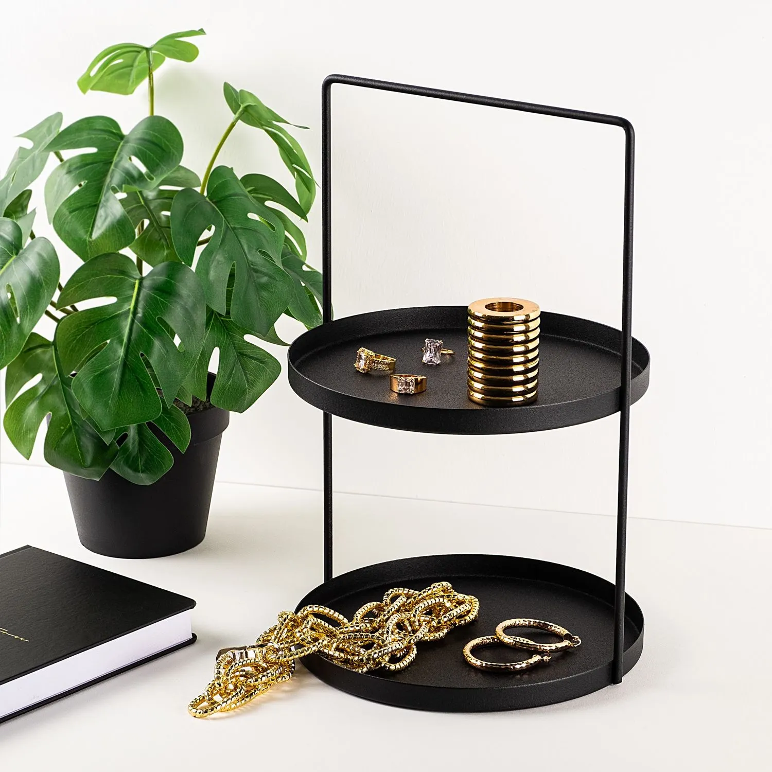 Metalowa ozdoba TILOS czarna - ASI_247HFM1118