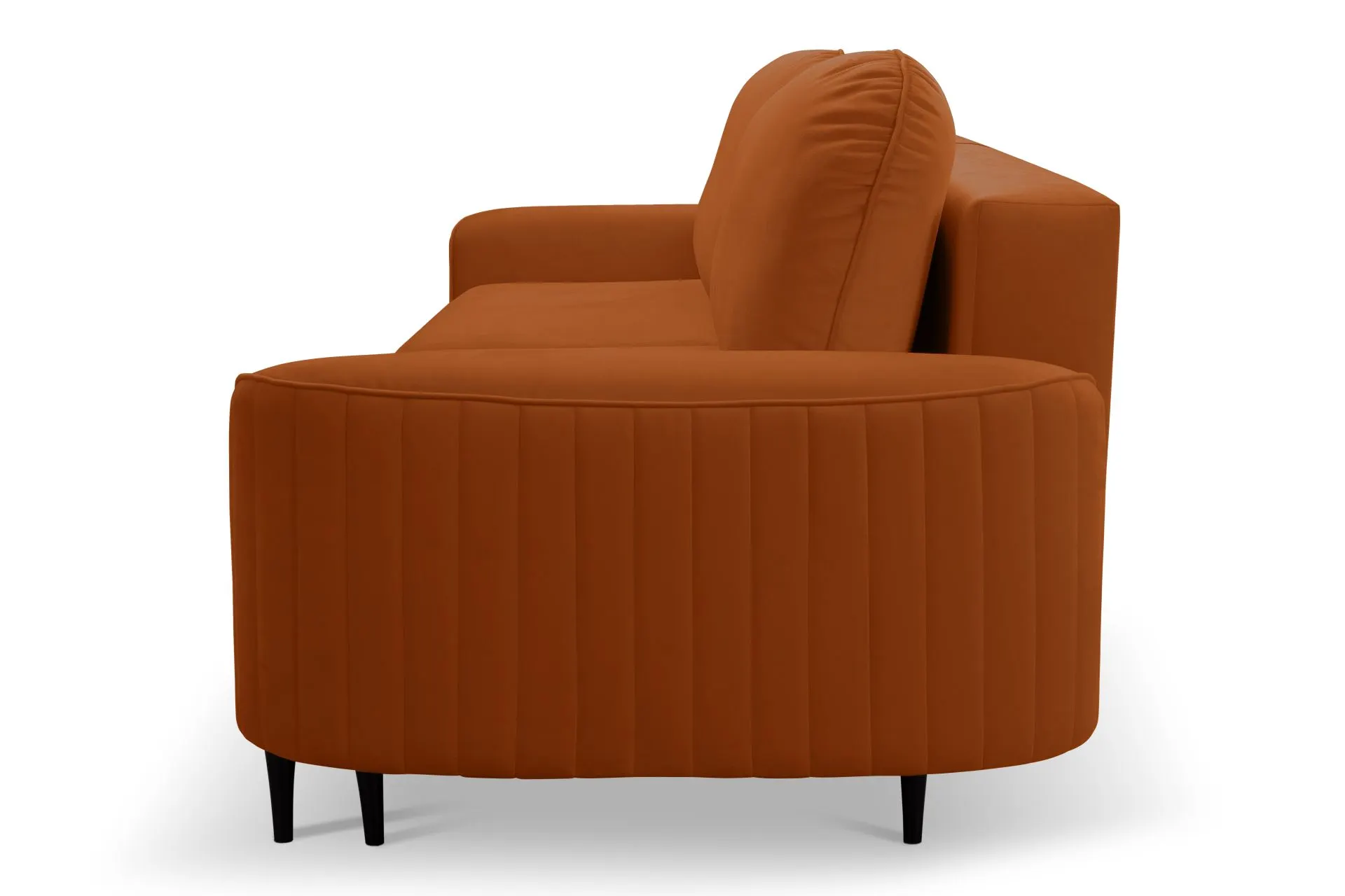 Sofa rozkładana z pojemnikiem VENA VELLUTO 244 cm ceglasta - VENA_SO_VELLUTO33