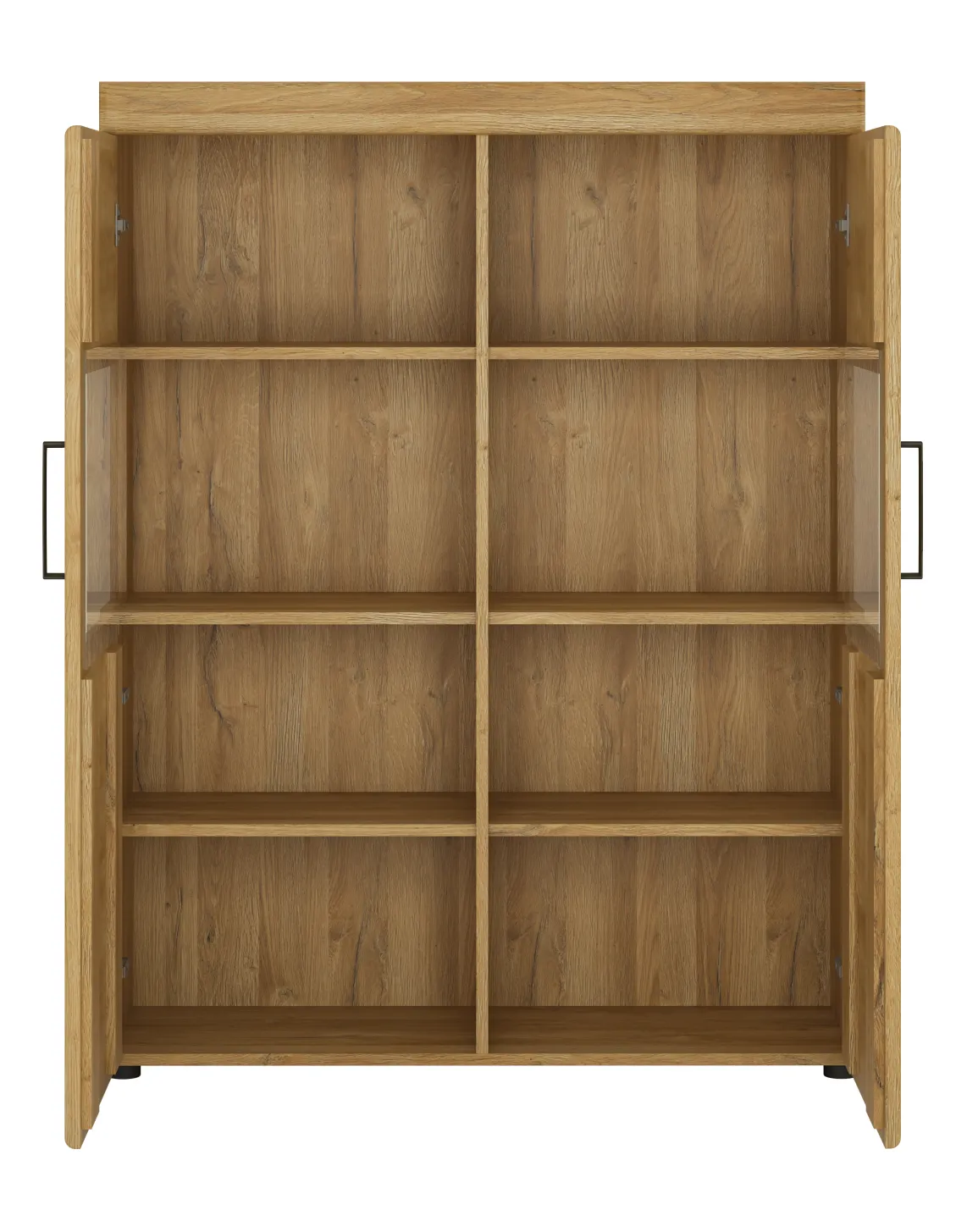 Witryna niska 2-drzwiowa CORTINA CNAV01 Dąb Grandson - 6000000001553