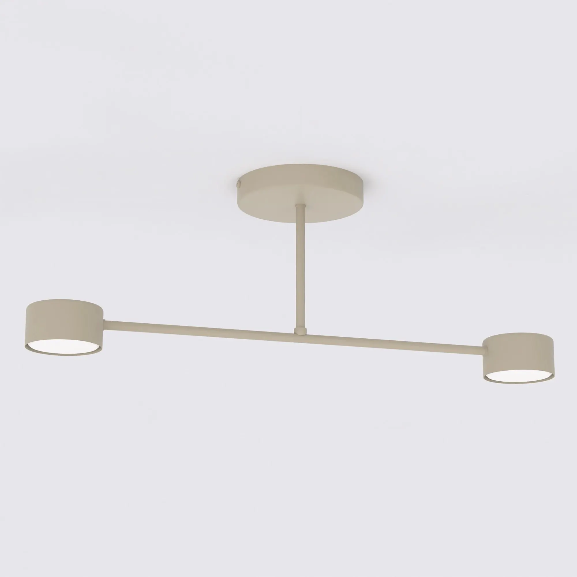 image lampa sufitowa, kinkiet sufitowy, oświetlenie, metal, beżowy