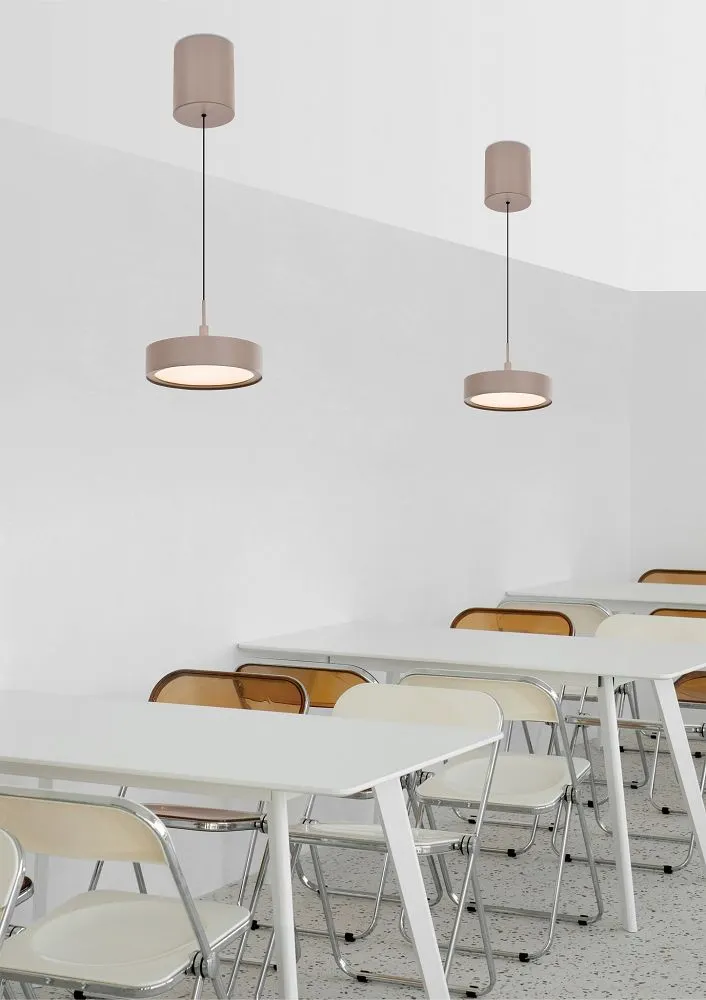 Lampa wisząca VALENSOLE 1 LED kaszmirowa — zdjęcie 2