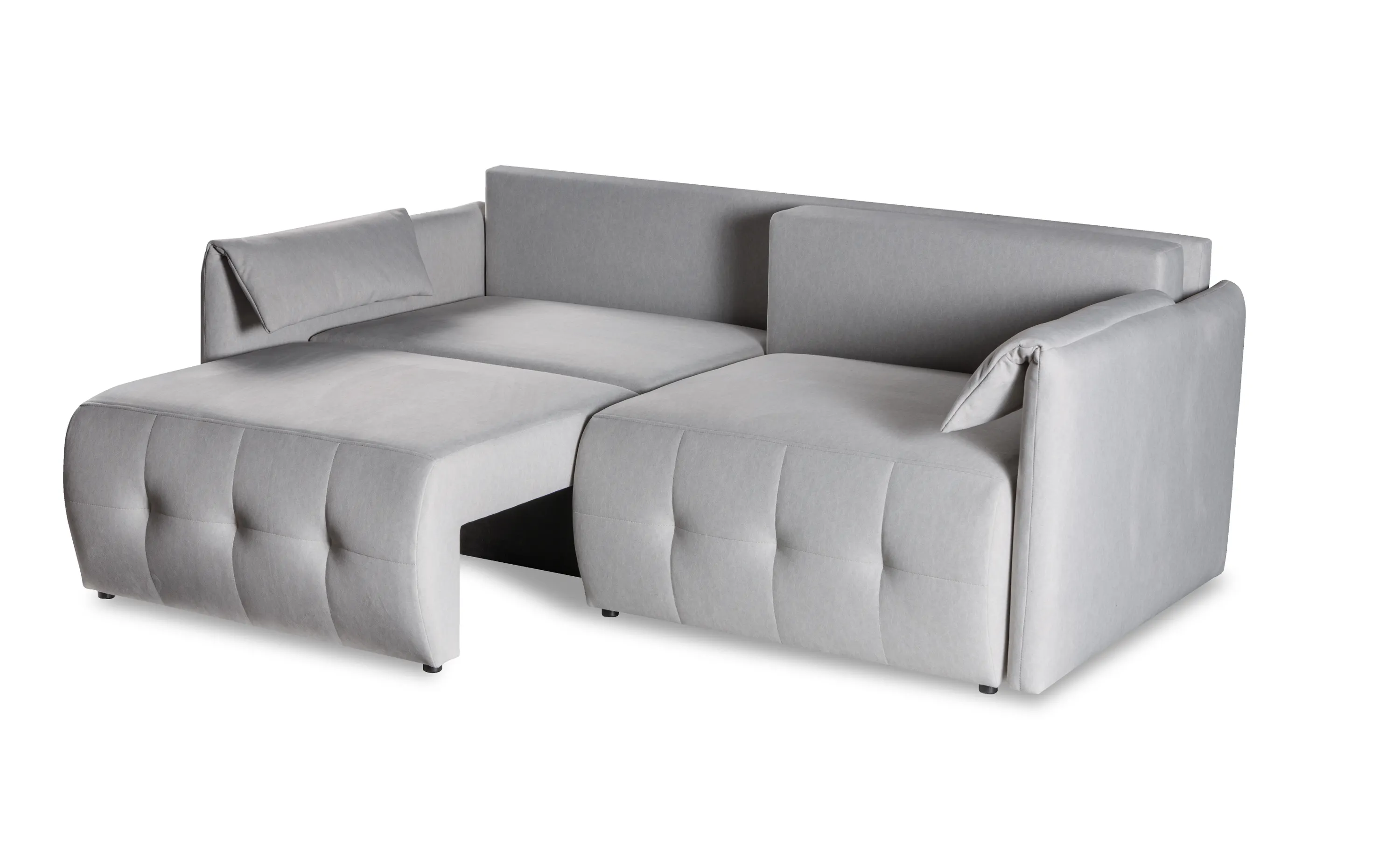 Sofa z funkcją spania Cruzzo Castel 80 szara