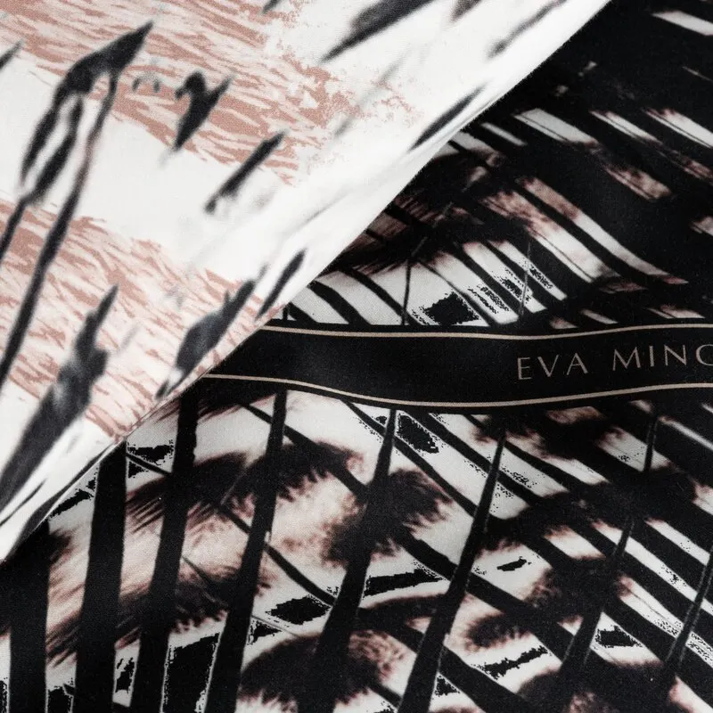 Pościel satynowa EVA 21 140 X 200 CM JASNOBRĄZOWY - EU_461768