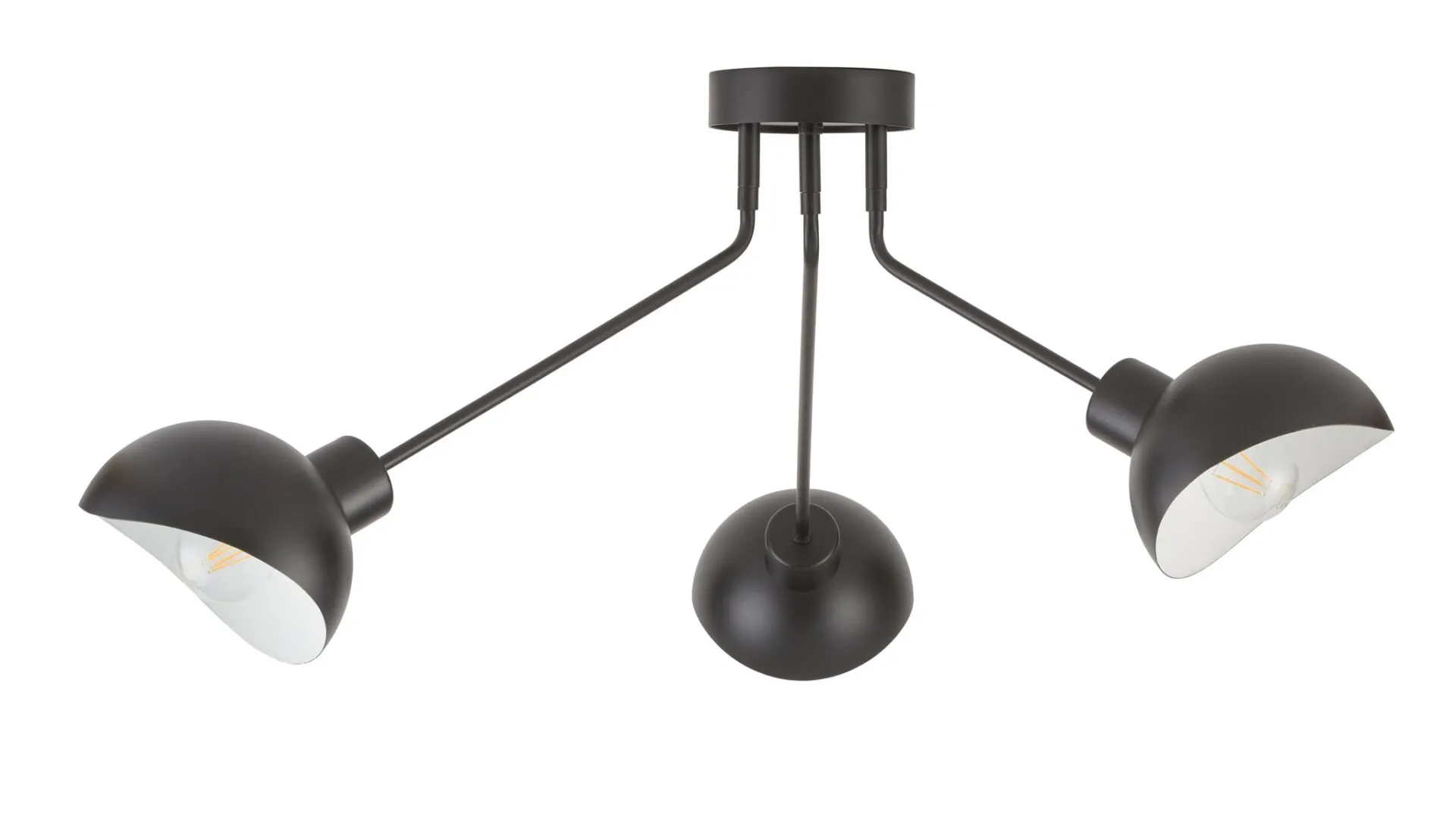 Lampa sufitowa ROY 3 czarna