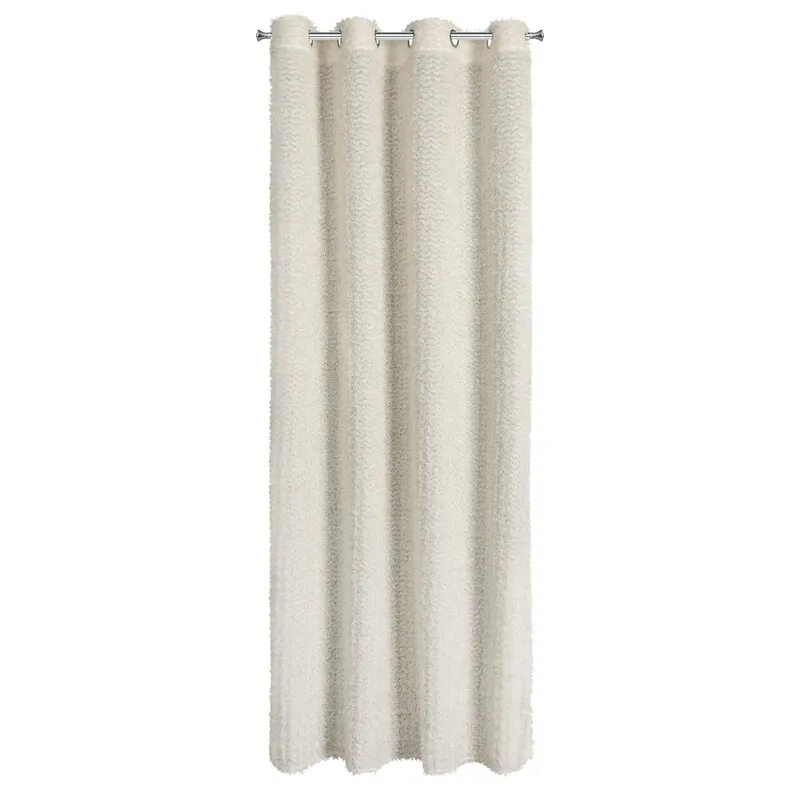 ZASŁONA GOTOWA TIFFANY 135 X 250 CM KREMOWY - EU_459658