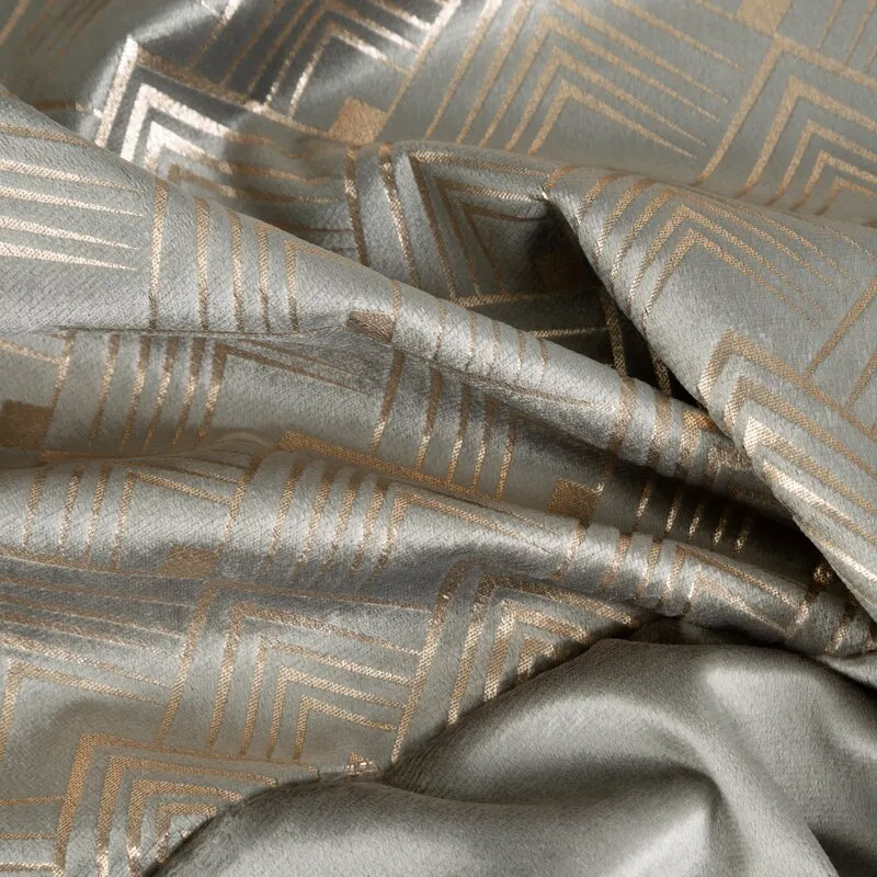 ZASŁONA GOTOWA ELEN 140X250 CM STALOWY - EU_388795