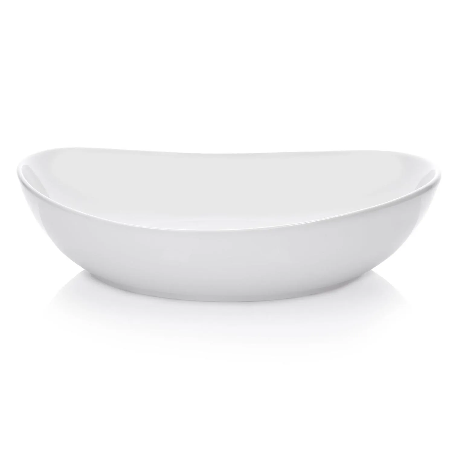 talerz, miseczka, biały, porcelana, okrągły