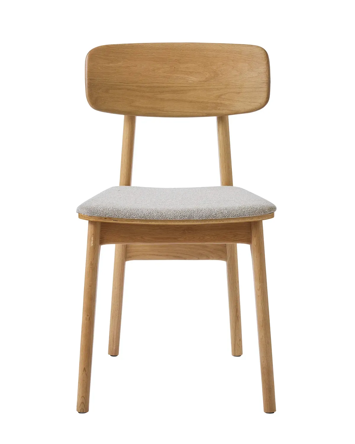 Krzesło drewniane LIVO - piaskowy, naturalny - UN_38444205