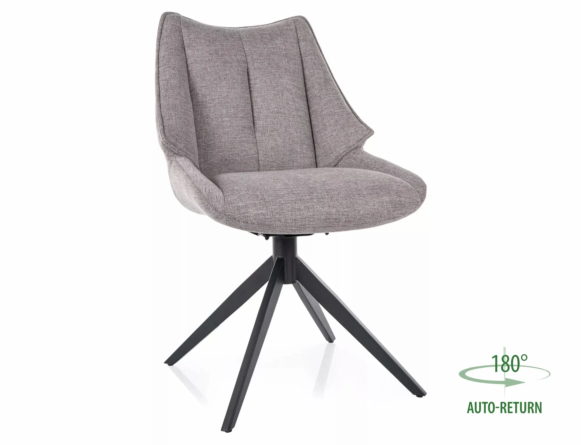 Krzesło obrotowe CODA BREGO 07 szary czarne nogi Meble, Krzesło