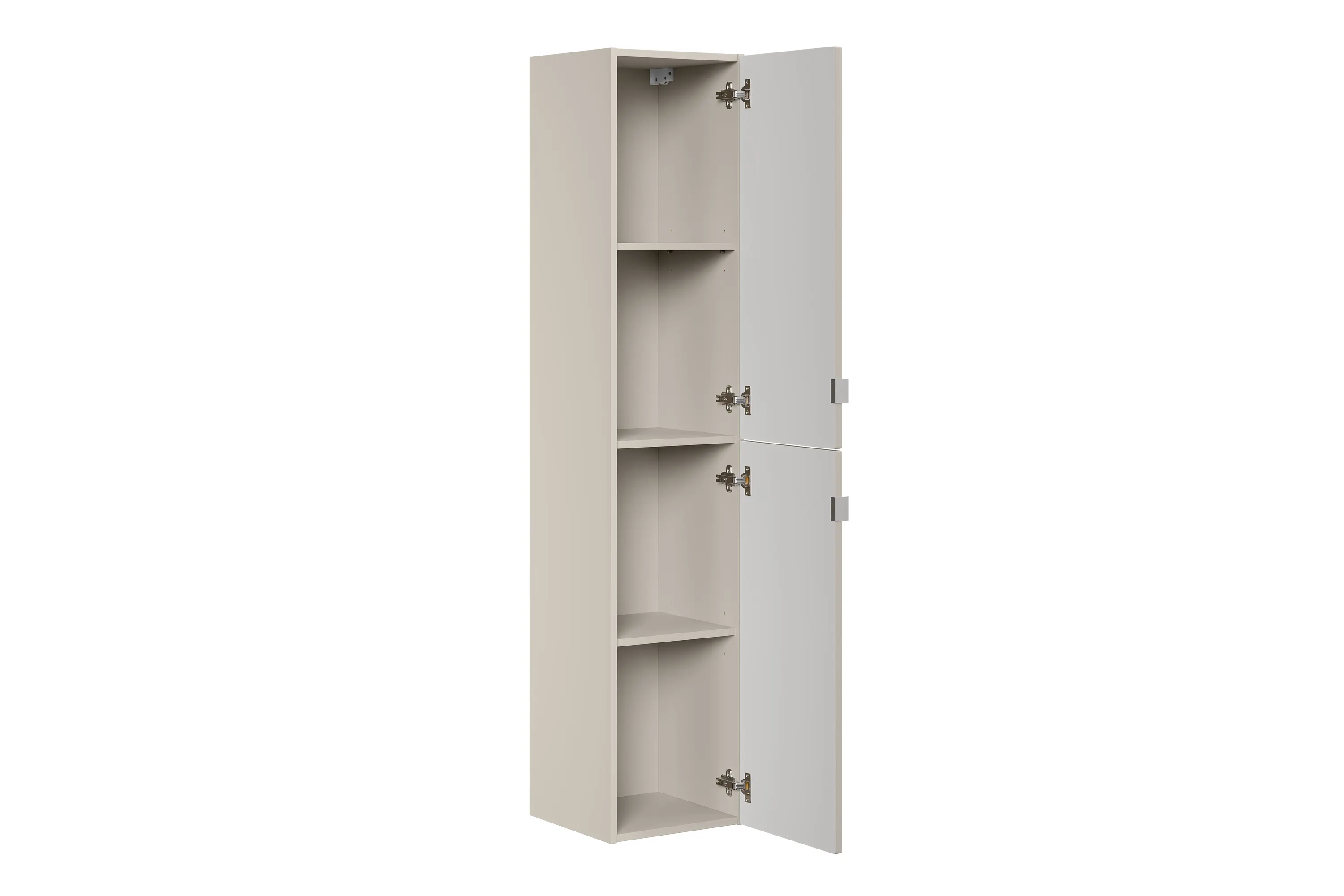 Szafka wisząca wysoka BELLA CASHMERE 2-drzwiowa 170 cm - BELLA_CASHMERE_80-35-2D