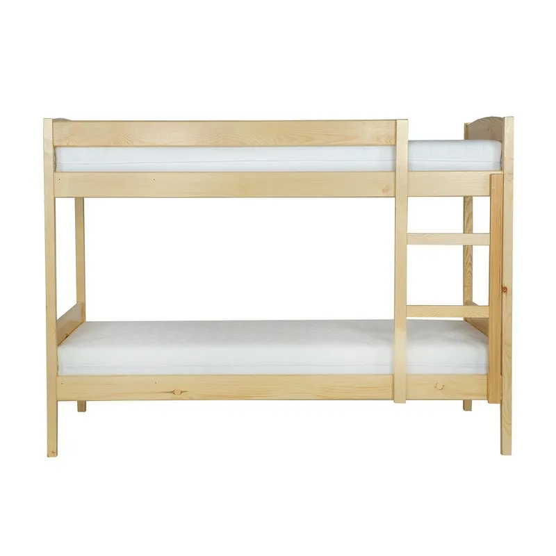 LK136 łóżko S90 W165 D200 sosna naturalny DREWMAX - 00536