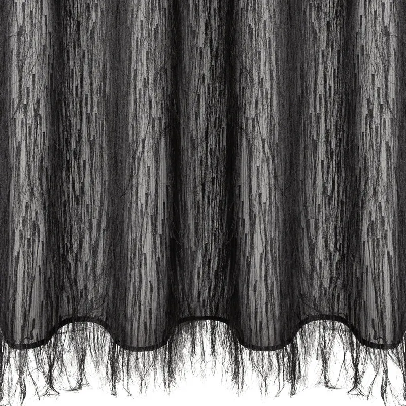 ZASŁONA GOTOWA AURORA 140 X 250 CM CZARNY - EU_463408