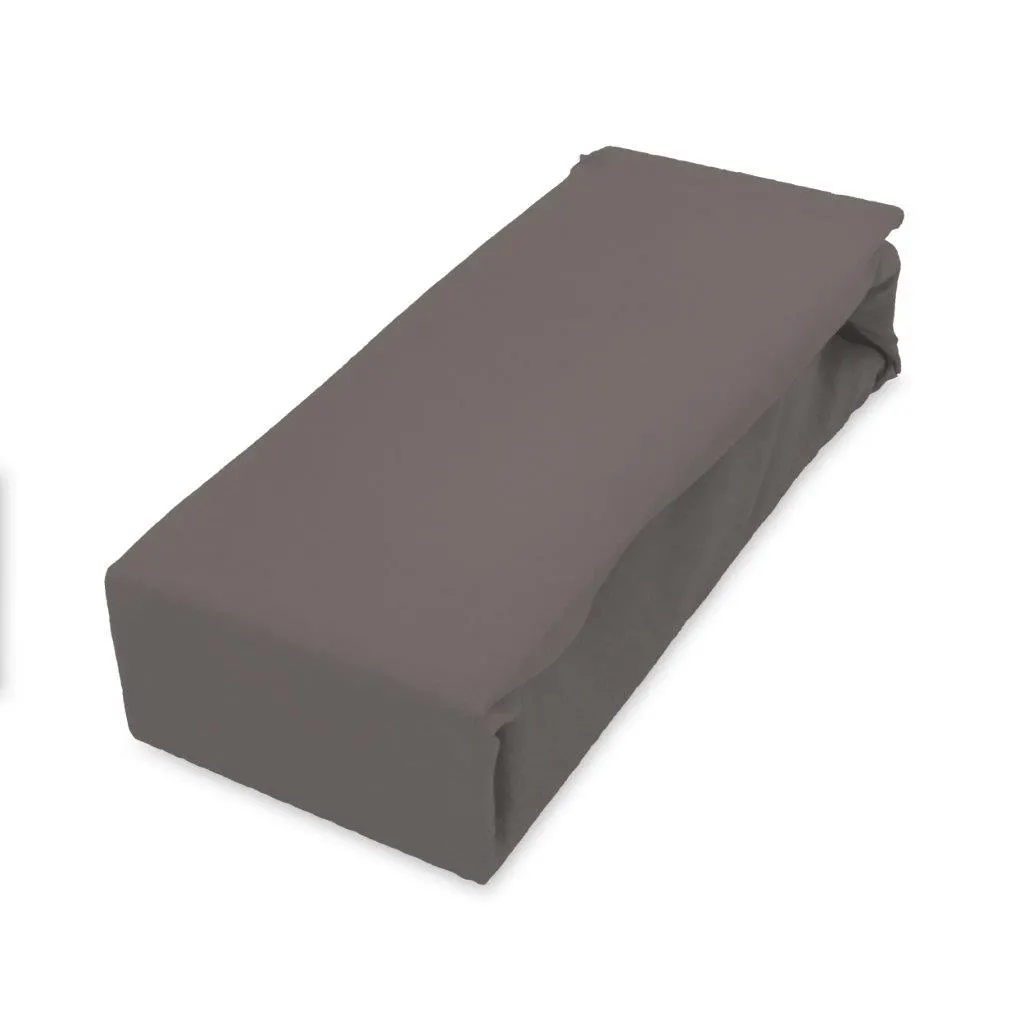 Prześcieradło z gumką SOFT 160X200+25 jersey bawełna cappuccini Prześcieradło z gumką SOFT 160X200+25 jersey bawełna cappuccini