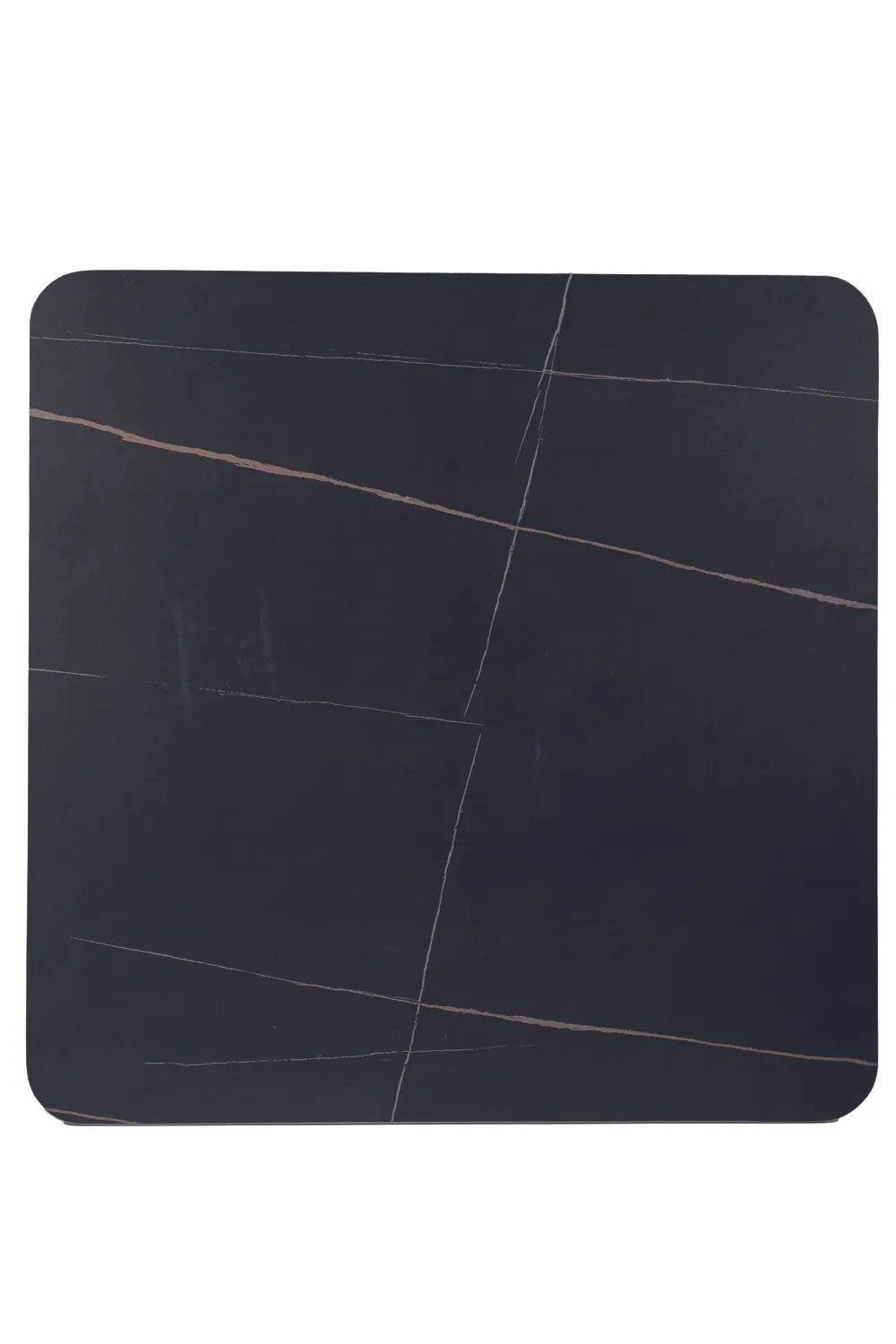 Stół kwadratowy ESPERO II czarny na jednej nodze 80x80 Signal - ESPEROIICC80